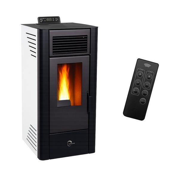 Pelletofen mit Fernbedienung