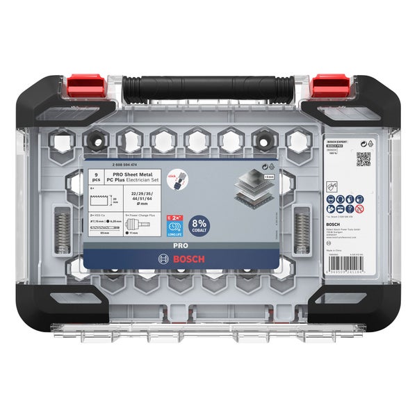 Bosch PRO Sheet Metal PC Plus Lochsäge-Set 8-tlg. - 2608594474