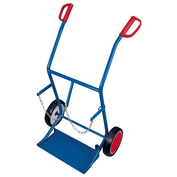 Sackkarre für den Transport von Gasflaschen