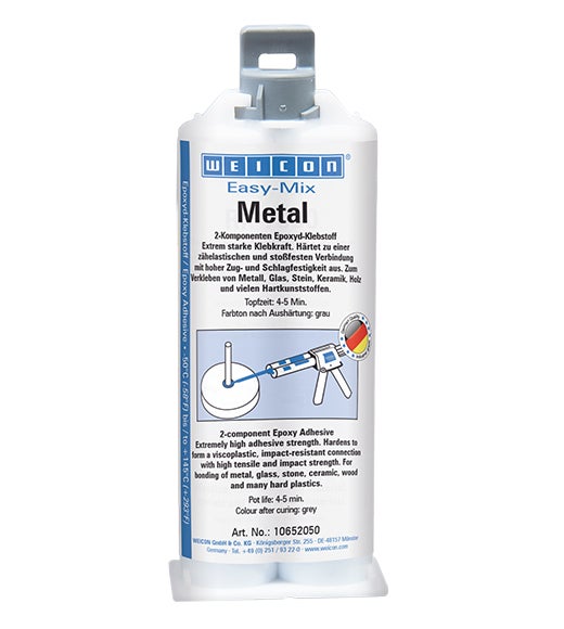 WEICON Easy-Mix Metal Epoxid-Klebstoff 50 ml