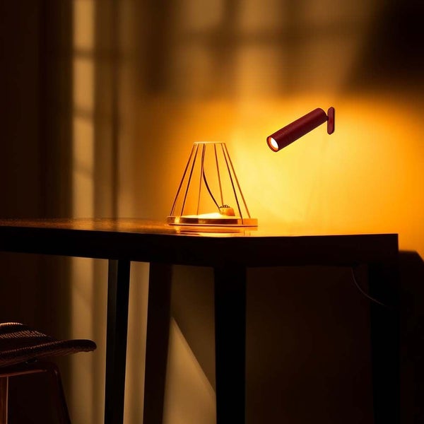 V-TAC VT-7413-R - Table Lamps - Wiederaufladbare Table Lamps - IP20 - Rot - 3 Watt - 300 Lumen -