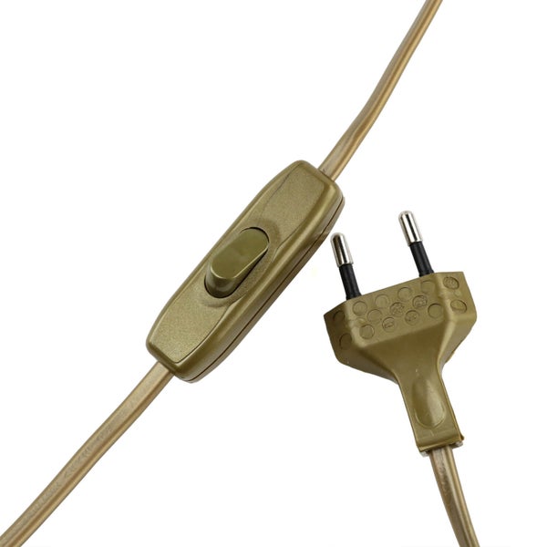 Stecker und Schalter für Leuchten