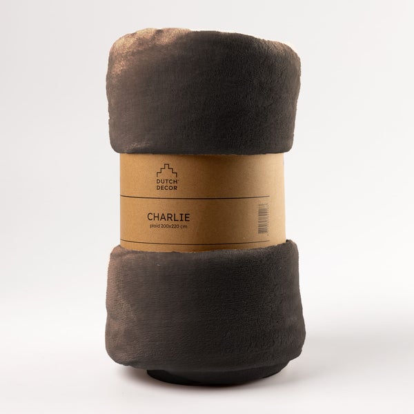Gerollte Kuscheldecke Charlie, 200 x 220 cm