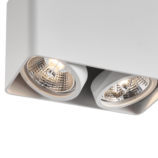 Deckenleuchte mit zwei Strahlern