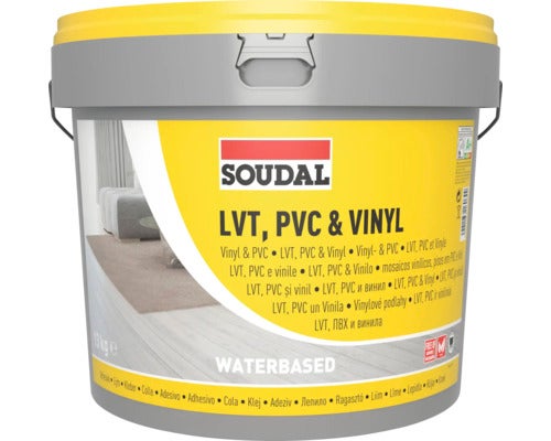 SOUDAL Vinyl-, PVC- und Designbodenbelagskleber 5kg