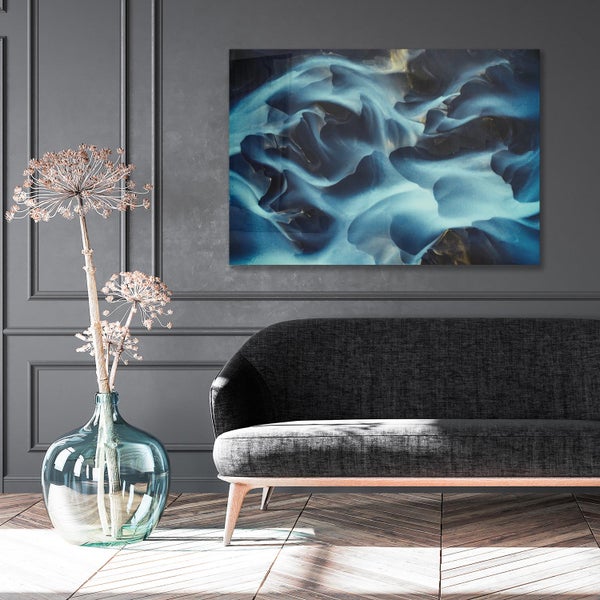 Canvas-Akustikbild mit sehr guten Schallabsorptions-Eigenschaften für eine gute Raumakustik 90x60cm AB00034