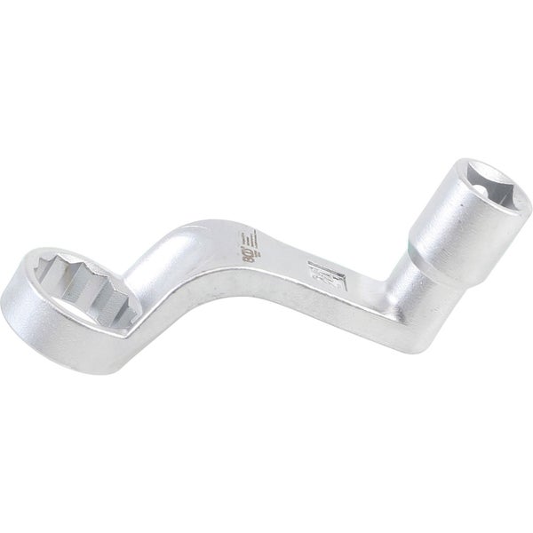 Gebogener Ringschlüssel mit Sechskant und Zwölfkant