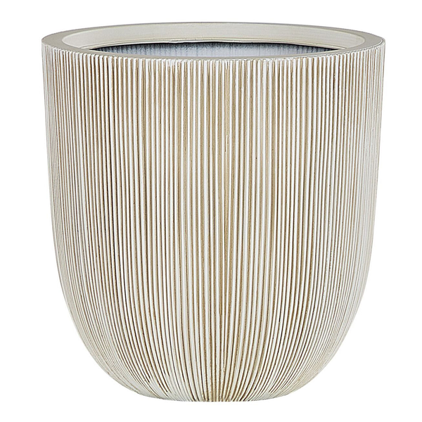 Blumenkübel CHIOS 31 cm Beige