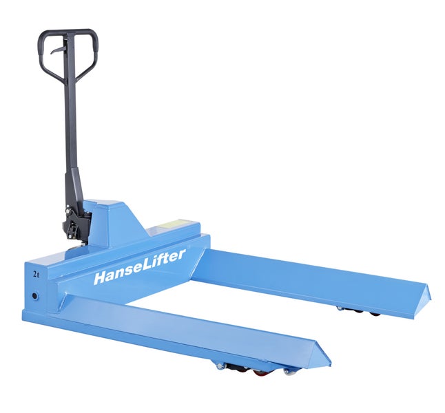 Hubwagen mit einer Tragfähigkeit von 2 Tonnen