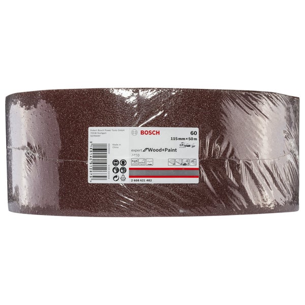Bosch Schleifrolle J450 Expert for Wood and Paint 115 mm x 50 m 60 - 2608621482