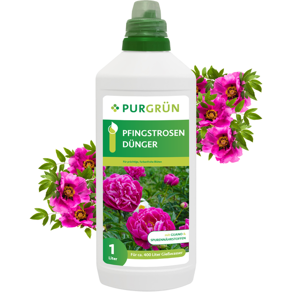Purgrün Pfingstrosen-Dünger 1 Liter