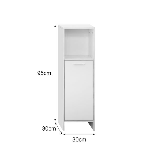 ML-Design Badmöbel-Set 5-teilig Badezimmermöbel Set Badmöbel Komplettset Spiegelschrank Waschtisch mit Unterschrank Hochschrank Badezimmerschrank Hängeschrank, Modernen Stil, Weiß, Holz, viel Stauraum