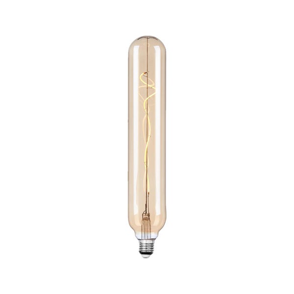 Lucande LED E27 Lampe 4W Filamentlampe in Creme aus Glas (E27) - Leuchtmittel Lampen Energiesparlampe