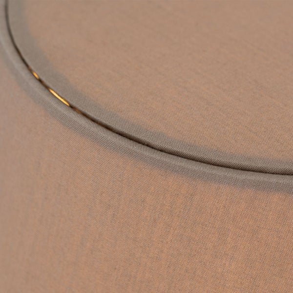 Detailansicht eines Lampenschirms aus Stoff