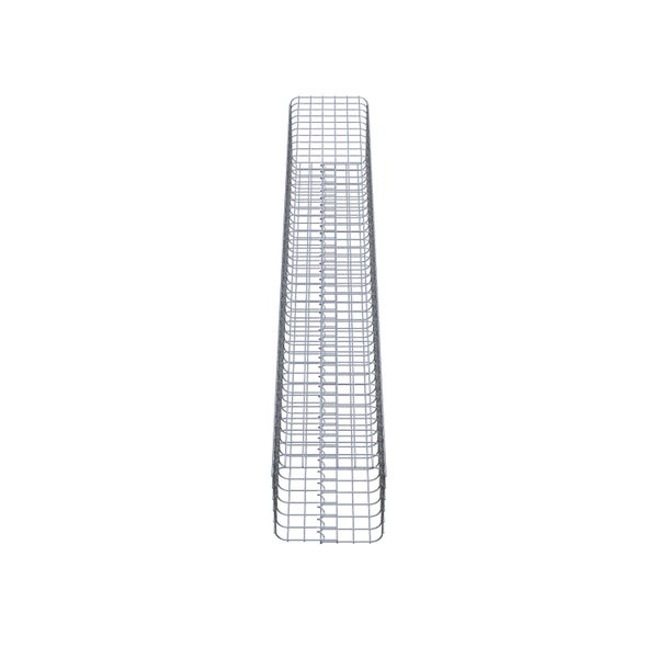 Gabionensäule 32 x 32 cm MW 5 x 5 cm eckig - Höhe: 2,10 m