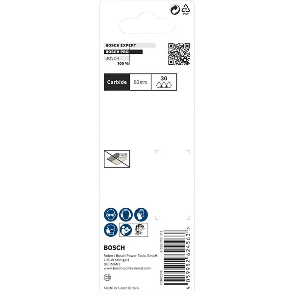 Bosch PRO Soft Tile T130RF Stichsägeblatt 83 mm 2-tlg. - 2608665259