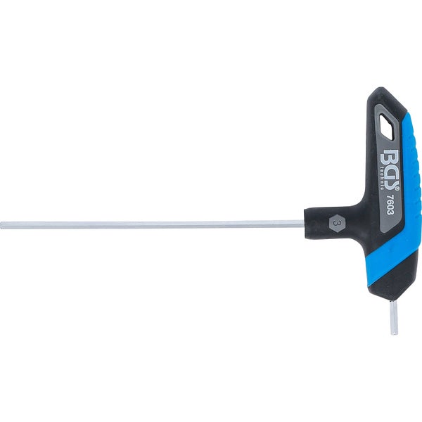 Innensechskantschlüssel mit T-Griff, Schlüsselweite 3 mm