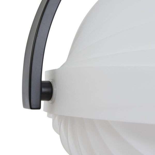 Lucande Pendelleuchte Helva (Skandinavisch) in Weiß (3 flammig, E27) - Design-Hängeleuchte Esstischlampe Hängelampe Hängeleuchte Wohnzimmerleuchte