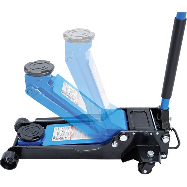 Teppich mit geometrischem Muster und Fransen