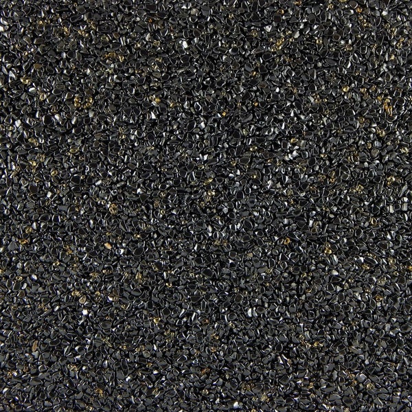Terralith Glassteinteppich Vetro Giallo / Nero für 1 qm -außen-