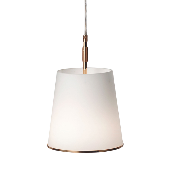 Hängeleuchte Konus 20 cm Messing Gold 1 x E27