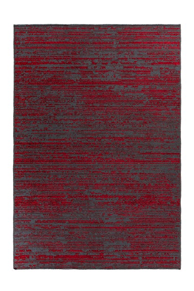 Kurzflor Teppich Itzel Rot Klassisch, Modern 80 x 150 cm