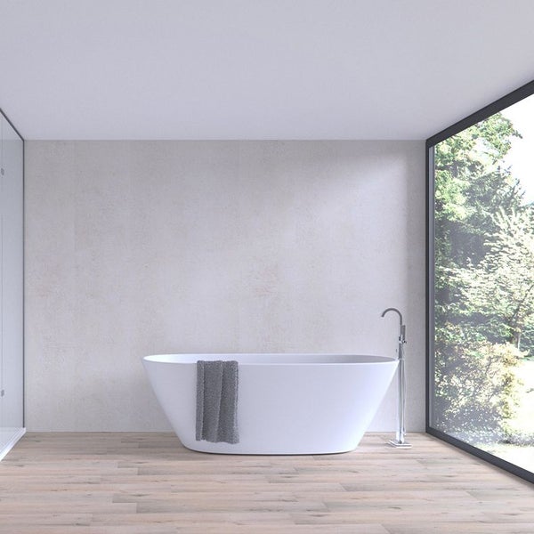 Aqua-Step- ALL IN ONE - French Limestone | UM| 6 Panelle | 1220x320x4,5mm