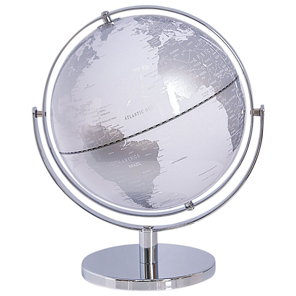 Globus DRAKE Silber 33 cm