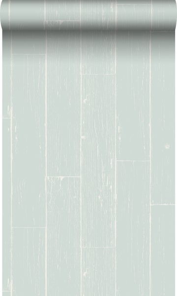 Origin Wallcoverings Tapete Holz-optik Mintgrün - 53 cm x 10,05 m - 347540