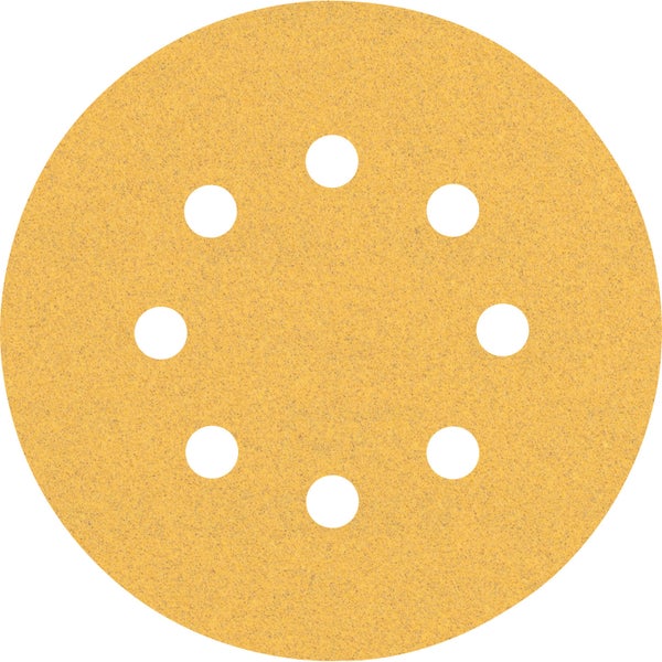 Bosch 50x Expert C470 Schleifpapier mit 8 Löchern für Exzenterschleifer 125 mm G 100 - 2608900911