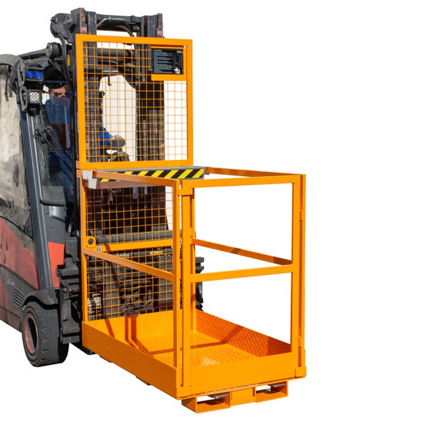 Bauer Arbeitsbühne MB-D/L, lackiert, Gelborange