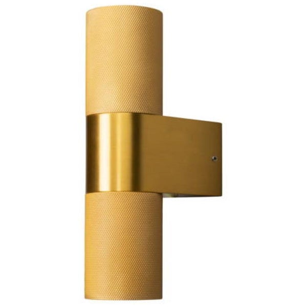 Wandleuchte Temi in Gold GU10 2-flammig IP54