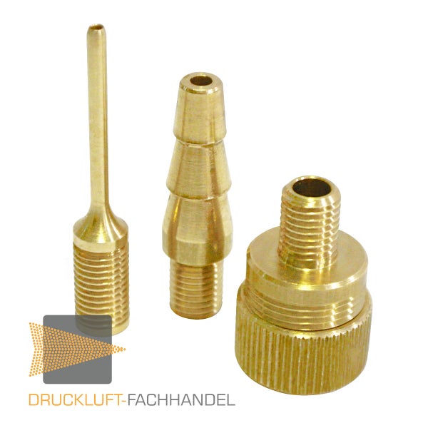 Druckluft Adapter Set aus Messing