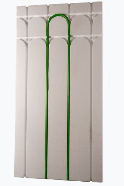 Polystyrol für Fußbodenheizung  EPS 300 kPa Kompakte Systemplatte Eco Thermo Floor 140 Stück/Palette