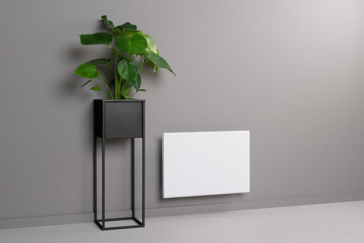 Konvektor Quality Heating Adax Neo Basic 71 x 33 cm 1200 W Stahl Weiß inkl. Wandmontagehalterung & 5 Jahre Garantie