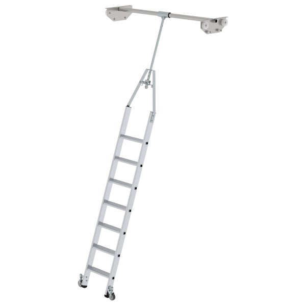 Raumspartreppe mit Rollen