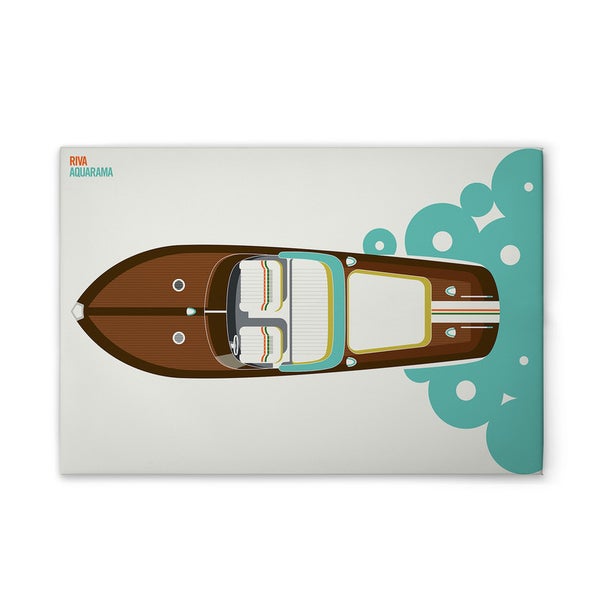 Riva Aquarama Bootskunstdruck für die Wand