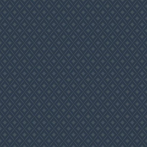 Borastapeter Tapete Fliesenmuster Graublau - 53 cm x 10.05 m - 660501