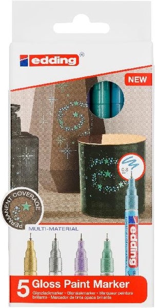 edding 780 Glanzlackmarker 5er Set spezial