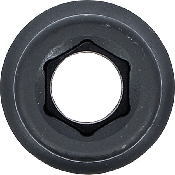 BGS Kraft-Steckschlüssel-Einsatz Sechskant tief Antrieb Innenvierkant 20 mm (3/4) SW 17 mm - 5717