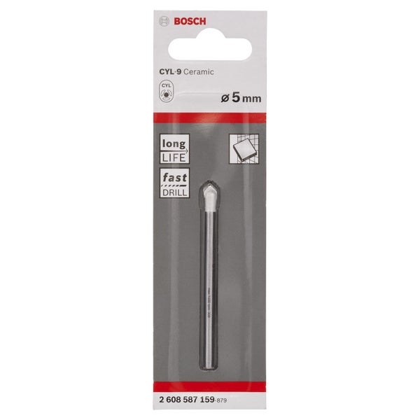 Bosch Fliesenbohrer CYL-9 Ceramic 5 x 70 mm - 2608587159