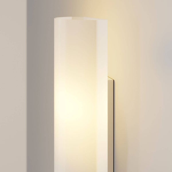 Lindby Wandleuchte, Wandlampe Innen Ophelia (Modern) in Weiß aus Glas (2 flammig E14) - Wandstrahler Wandbeleuchtung Schlafzimmer / Wohnzimmer Flurleuchte