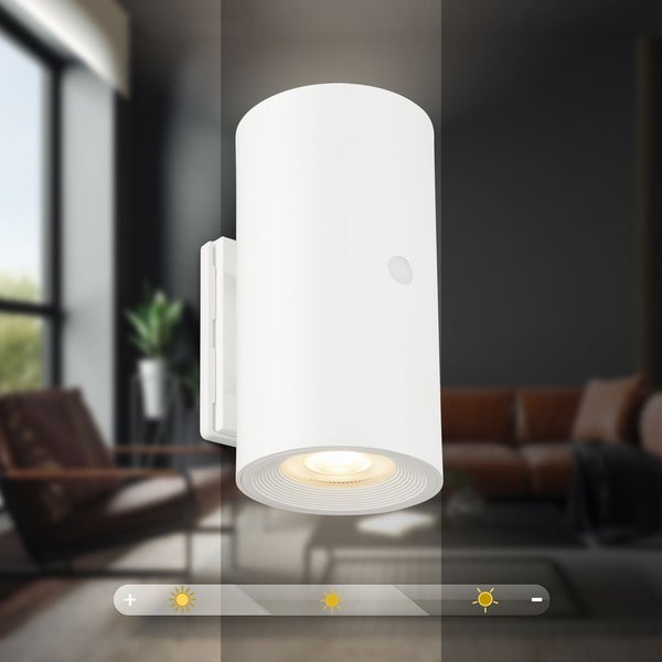 LED Wandleuchte Wandlampe ohne Stromanschluss Bewegungsmelder Akku ohne Bohren