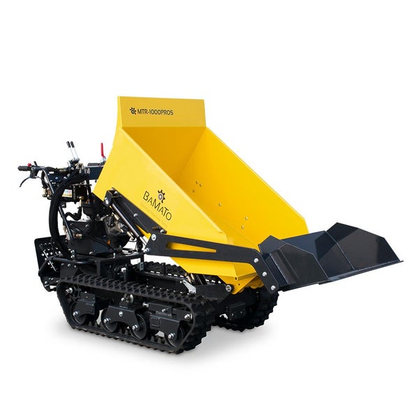 BAMATO Logo auf einem Raupendumper MTR-1000PROS