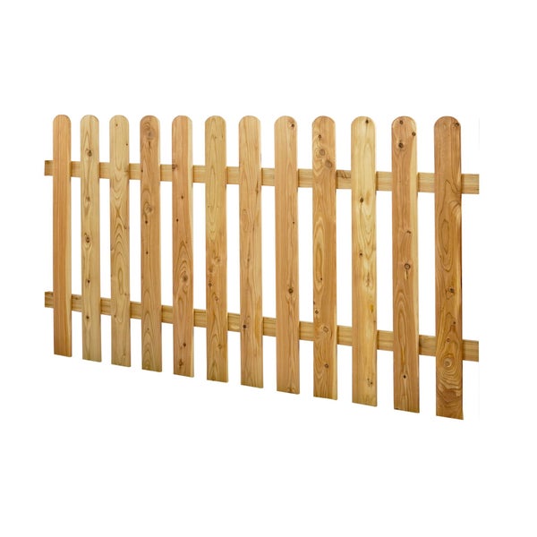 Holzzaun für den Garten