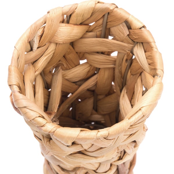 Vase  Malida 40 cm, Wasserhyazinthe naturfarben