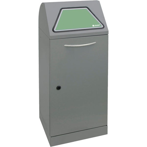 Stumpf Abfalltrennung Modul-Vario 75 graualu-struktur ProSlide-System 75l - 625-075-0-1-100