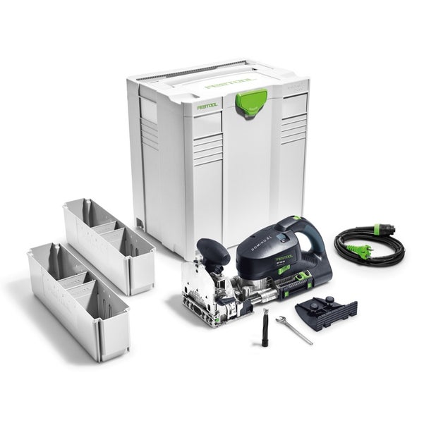 Festool Dübelfräse Domino DF 700 EQ-Plus im Detail.