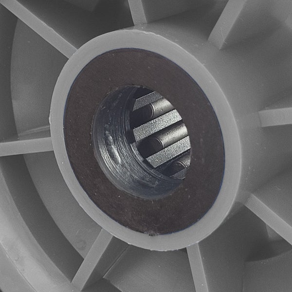 Detailaufnahme einer Seilrolle