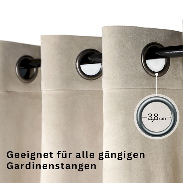 Ösenschal mit einem Durchmesser von 3,8 cm